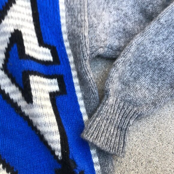 VTG 90s PRINGLE OF SCOTLAND Sweater XL 100% Scottish Shetland Wool Knit Mens - Picture 7 of 11